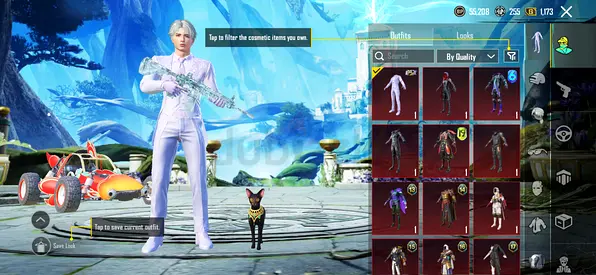 PUBG ACCOUNT WEDDING TUXEDO (MALE) • M416 GLACIER x M762 x AKM x GROZA_97/300 MYTHIC 26x GUNS