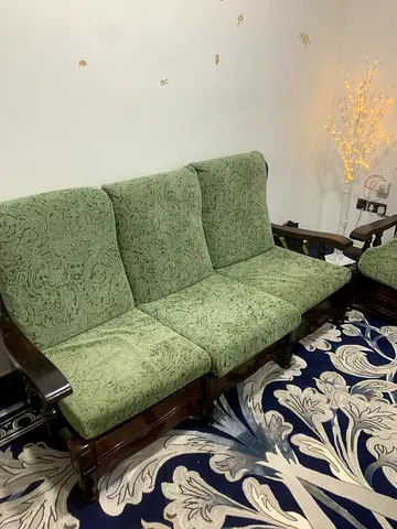 Vintage Green Sofa Set