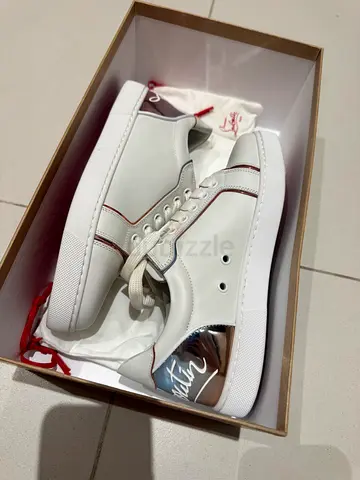 Brand New Christian Louboutin White Sneakers in Original Box size 37