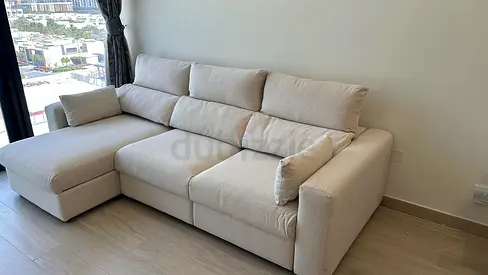 Almost New IKEA Esklstuna Sofa Bed Beige Good Condition