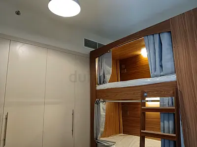 800/- month | Al Barsha | Mess Available| Bedroom with Big Balcony |