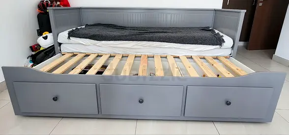 Ikea Day bed with two mettreses available in perfect condition