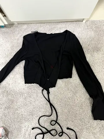 Light cardigan black S