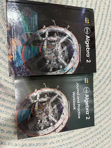 HMH algebra 2 books