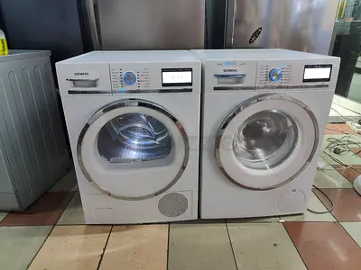 Siemens latest model 9kg washer 9kg dryer iq700 set
