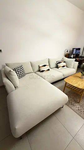 Enza Home Mayfair Corner Sofa + Coffee Table – Excellent Condition