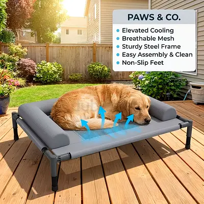 Plush Dog Bed - Small to Medium