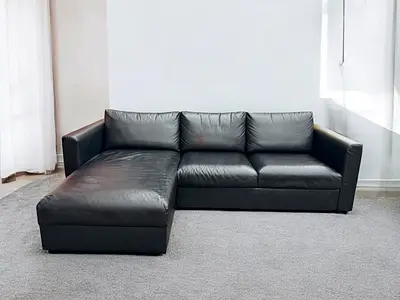 IKEA Vimle Leather L shape sofa