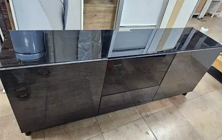 Modern Black Sideboard