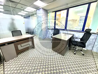 FITTED OFFICE WITH EJARI FURNISHED | MULTIPLE CHEQUES | NEAR BUS AND METRO