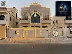 Luxury villa for sale, classic design, negotiable price, with easy bank financing available.