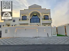 Villa for sale in Al Helio, Ajman. 5 master bedrooms, majlis, living room with kitchen and maid'