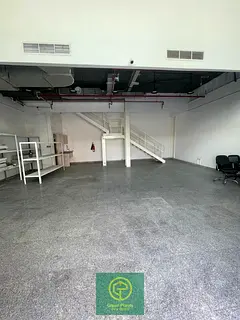 Sharjah Industrial Area 2,600 sq. Ft warehouse with built-in mezzanine floor