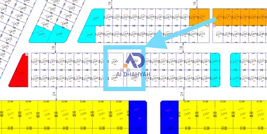 For sale land in Al-Zubair orchards, prime location, corner plot