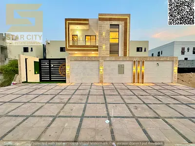 🏡 فيلا فاخرة للبيع في الحليو 2 – عجمان | 4 غرف نوم + مجلس + صالة + سطح | موقع متميز على الطريق الرئيسي