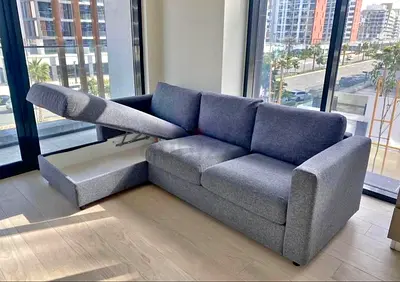 IKEA vimle L Shape Sofa Bed Dark grey