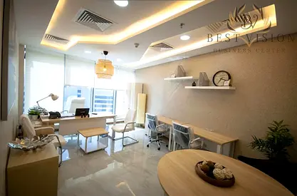 Price Starts from AED46,000 depends on  the size and design of the office / Well-Furnished Offices | Canal  Burj Khalifa View | Free Assistance