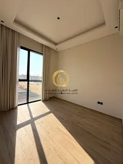 For sale: an upscale villa in Al-Houshi, Al-Badea suburb, Sharjah Emirate. Prime location, second pl