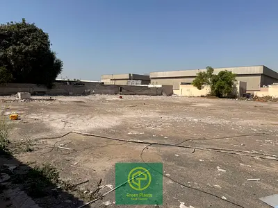 Ras Al Khor 40,000 sq. Ft open yard facing main road in a prime location