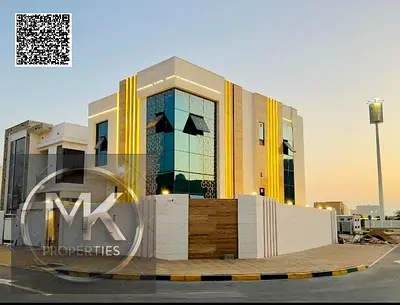🏡 5 Bedroom Corner Villa for Sale Including: Electricity Water in Al Zahya, Ajman.