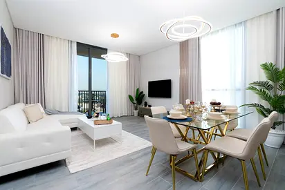 Elegant 2BR Mesk 1 Apt with Stunning Urban Views