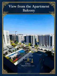 Elegant 1BHK Apartment with Two Washrooms &amp; Private Balcony