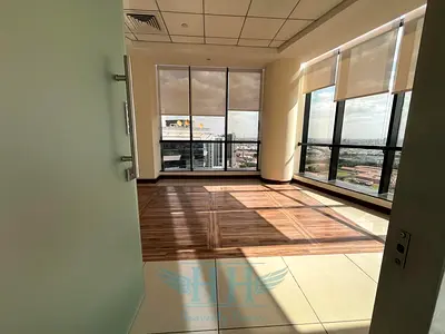 Ready partitioned office for rent with Burj Khalifa View