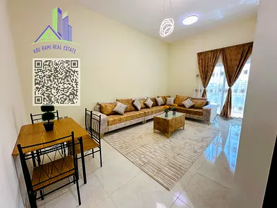 بدون عمولة غرفة وصالة بناء جديد اثاث جديد للايجار الشهري شقة مفروشة للايجار