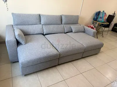 IKEA eskilstuna L shape sofa under storage