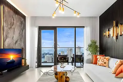 Marina Vista Retreat – Contemporary 2BR with Breathtaking Views