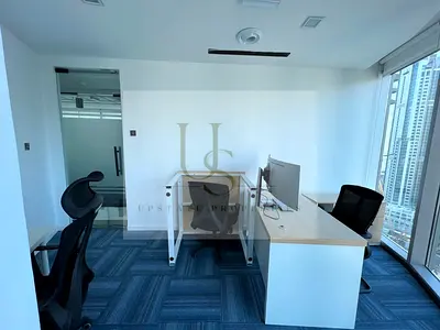 Available on Monthly Basis | Fully Serviced Office | Prime Business Bay Location