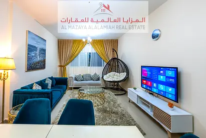 شقة مفروشة بالكامل مكونة من غرفتي نوم | طريق التعاون الجديد | 5500درهم إماراتي