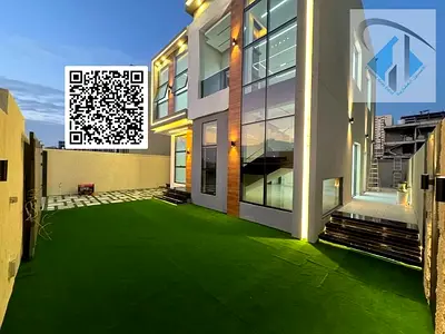فيلا للبيع من المالك مباشرة بسعر لقطة وبدون دفعة مقدمة فيلا مودرن قريب المسجد من افخم فلل عجمان بتصميم القصور و بتشطيبات سوبر ديلوكس وبناء شخصي