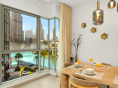 NEW LUX Upgraded | Burj & Fountain Views 2BD