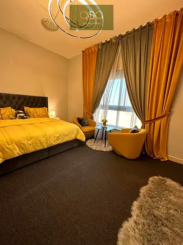 Spacious two bedrooms living hall with covered parking apartment available for sale Al zahya Ajman