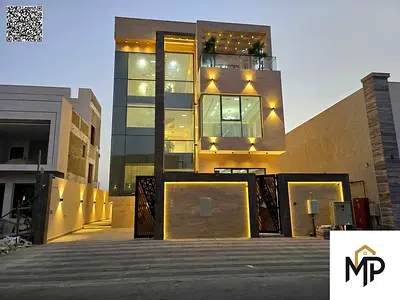 For sale: A luxurious, modern villa, including electricity, water, and air conditioning, plus registration fees. Turnkey delivery.
