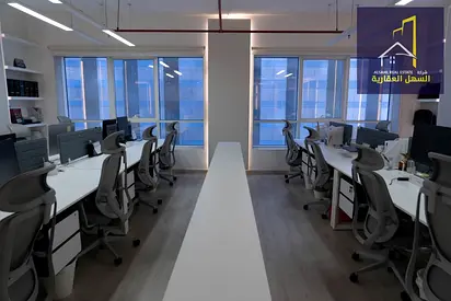 A spacious and upscale office with a large area in Al Majaz 3