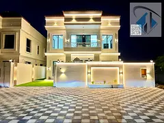 Luxury villa for sale in Al Amrah, with a modern design, prime location, and integrated services, in