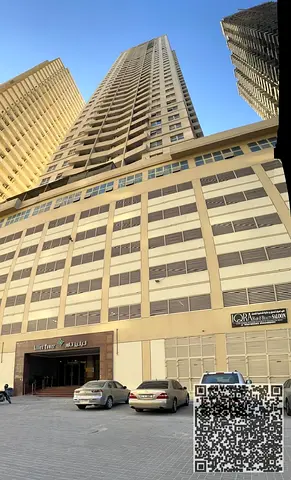 شقة للبيع مكونة من غرفتين وصالة في برج ليليز، مدينة الإمارات، عجمان