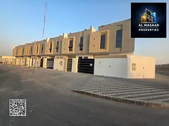 Villa for sale in Al-Haliyo 1 – Modern design on two streets with a roof terrace. Price includes r