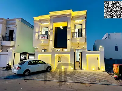 A villa at an affordable price, including registration fees, in the most prestigious areas of Ajman – freehold ownership for all nationalities!