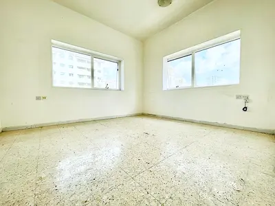 BIGOFFER !! CHEAPEST RENT 1 BHK APARTMENT WITH 1 BATHROOM  CENTRAL  AC Central gas JUST 27K AL QASIMIA