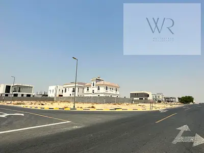 Golden Opportunity in Sharjah! Corner Residential Land on Two Streets – Prime Location with Full Services