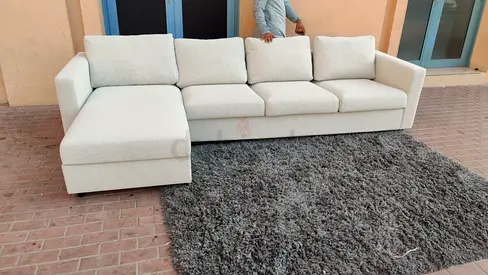 IKEA vimle L Shape Sofa Beige Good Condition