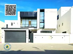 Modern villa with 5 bedrooms and a roof terrace for sale in Al Yasmin at an excellent price