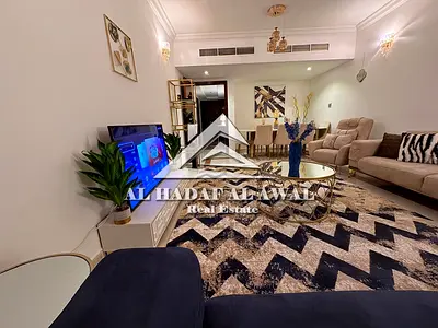 للايجار الشهري في منطقة الممزر غرفتين وصالة مع انترنت مجاني