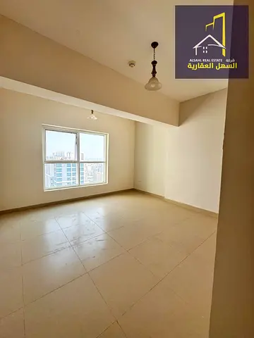 شقة فاخرة غرفتان ماستر + تكييف ومسبح وجيم مجاني + موقف سيارات
