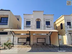 Villa for sale at ajman| al amerah area| 6 master rooms, majlis, 2 halls, roof| freehold for all nat