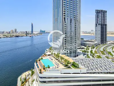 Full Sea and Burj Khalifa View | Spacious Layout