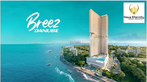 Fully Furnished 1 BHK | Breez By Danube | Dubai Maritime City | Sea View | indoor swimming pool | Post Handover & Monthly payment plan